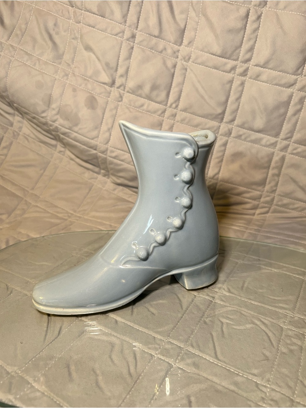 Vintage Ceramic Boot Vase